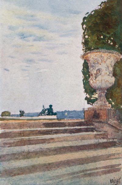 Marches de Latone, Versailles - Rene Binet